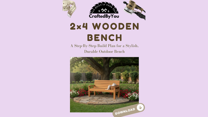 2×4 Wooden Bench _ (Digital Download)