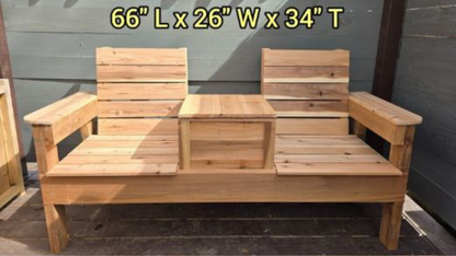2 SEAT BENCH WITH MIDDLE STORAGE _ (Digital Download)