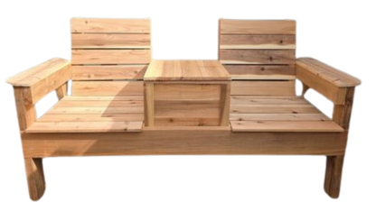2 SEAT BENCH WITH MIDDLE STORAGE _ (Digital Download)