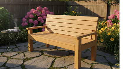 2×4 Wooden Bench _ (Digital Download)